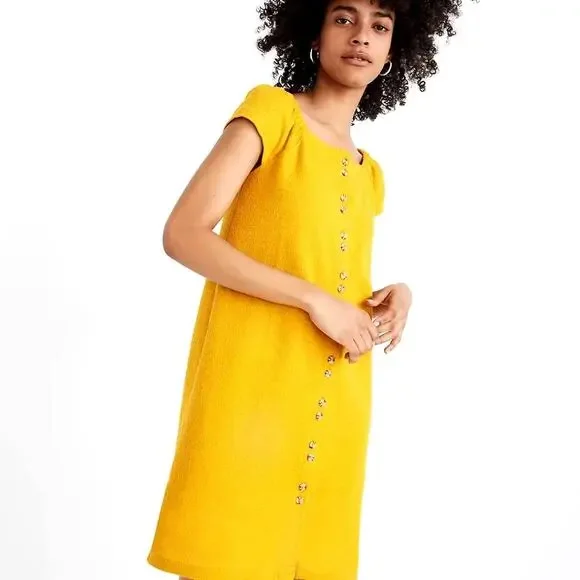 Madewell Textrure & Thread Cap Sleeve Mini Dress - Picture 1 of 6